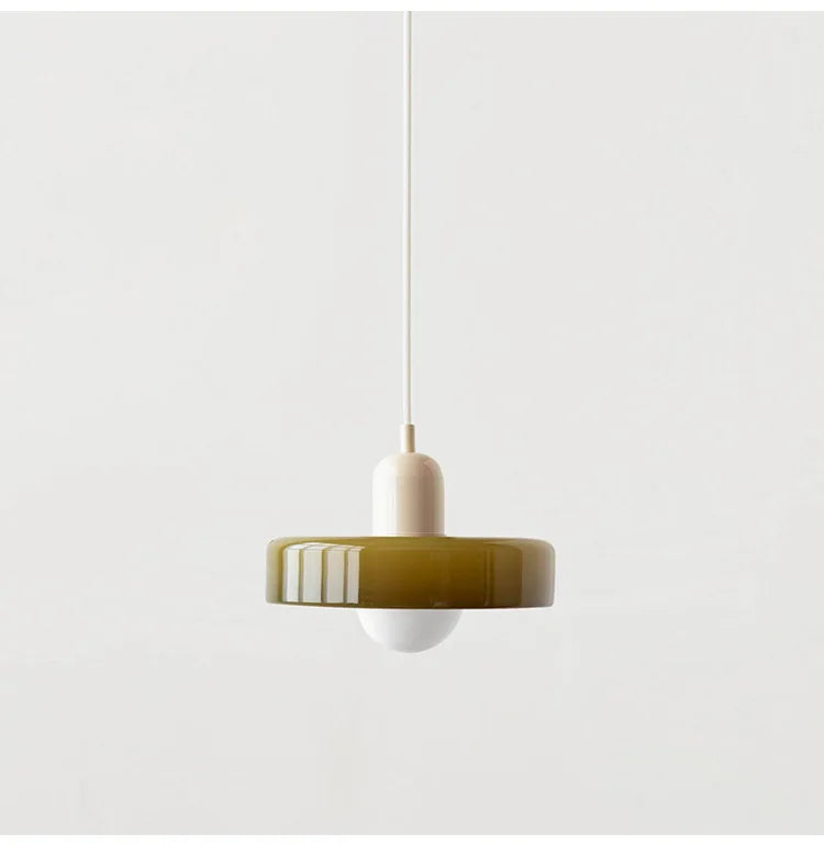 Bauhaus Glass Chandelier