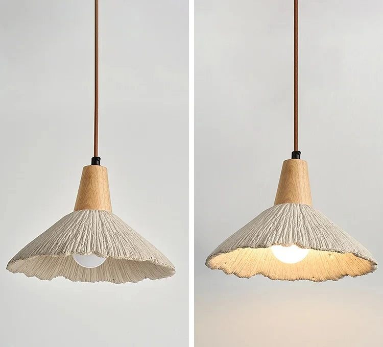 Wabi-Sabi Cement Pendant Chandelier