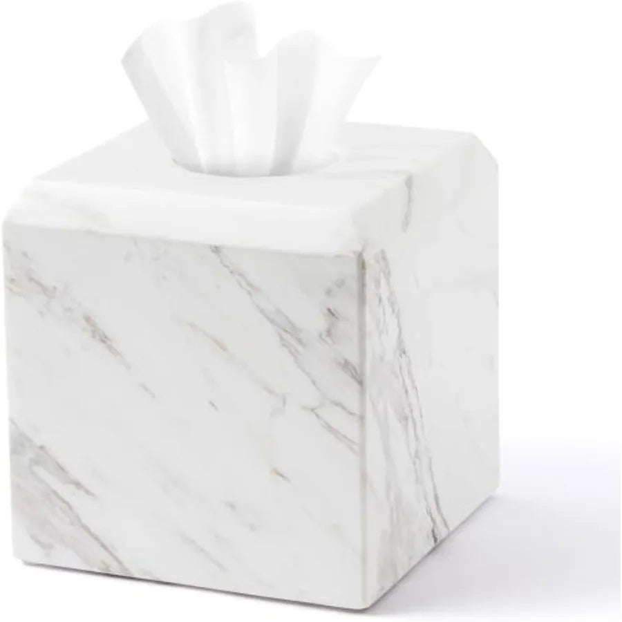 Italian Travertine Tissue Box