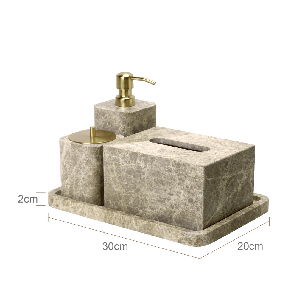 Emperador Light Marble Set