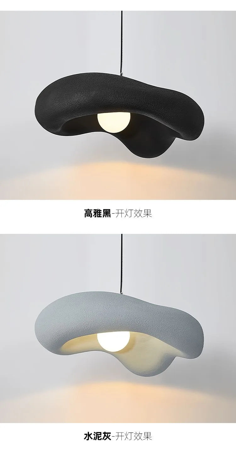 Wabi-Sabi Glass Arc Pendant Lamp