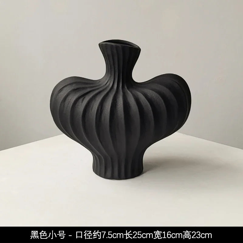 Organic Wabi-Sabi Ceramic Vase