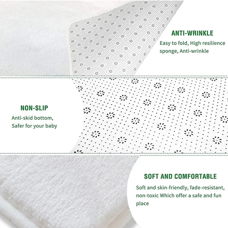Abstract Washable Area Rug