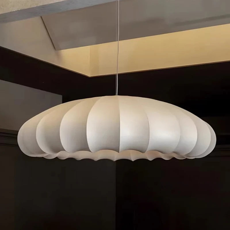 Wabi-Sabi Fabric Pendant Chandelier