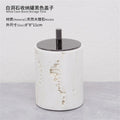 Beige Travertine Vanity Set