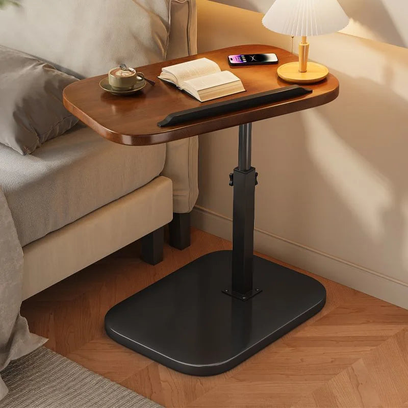 C-Shaped Sofa Side Table