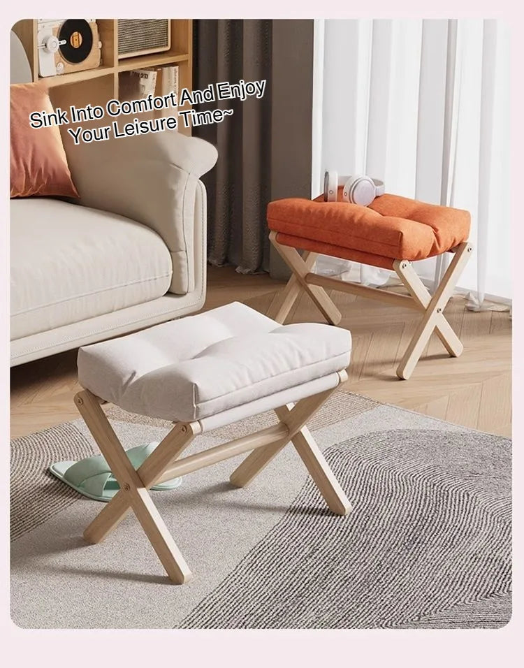 Storage Ottoman Footstool