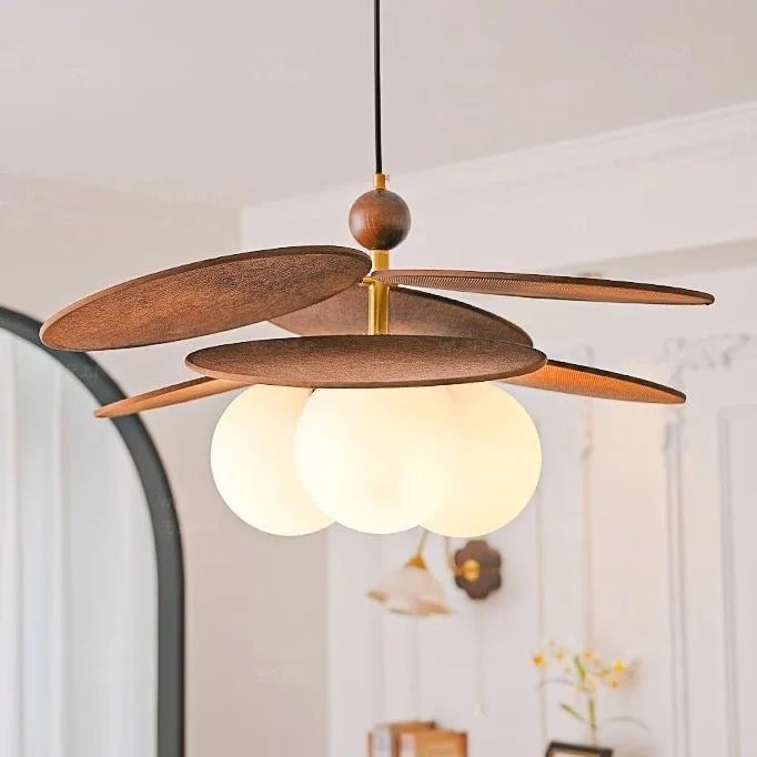 Wabi-Sabi Fabric Pendant Chandelier