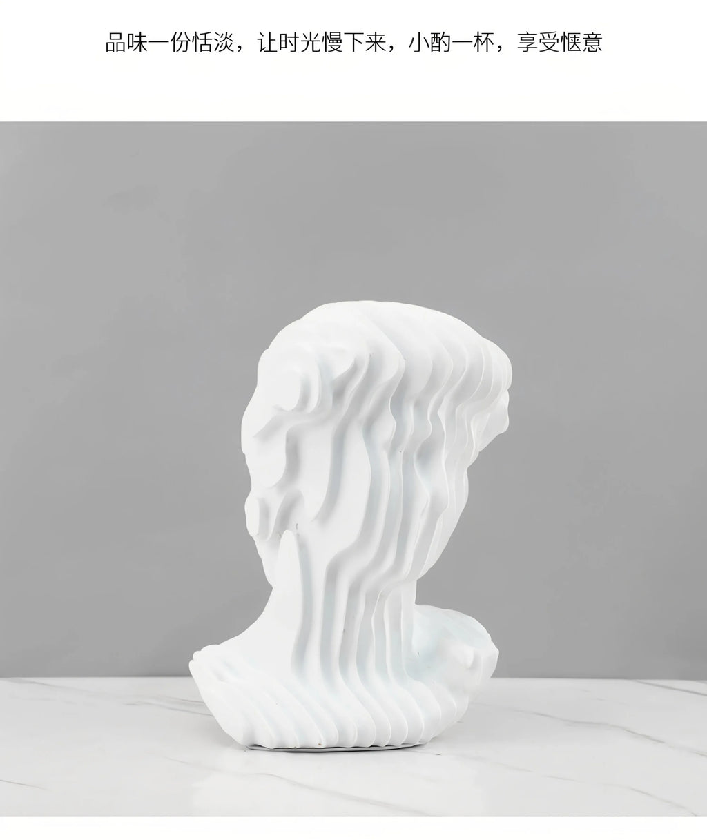 Abstract Head Sculpture