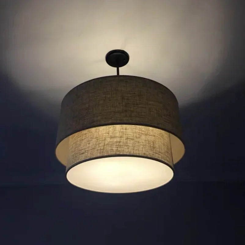 Minimalist Fabric Pendant Lamp