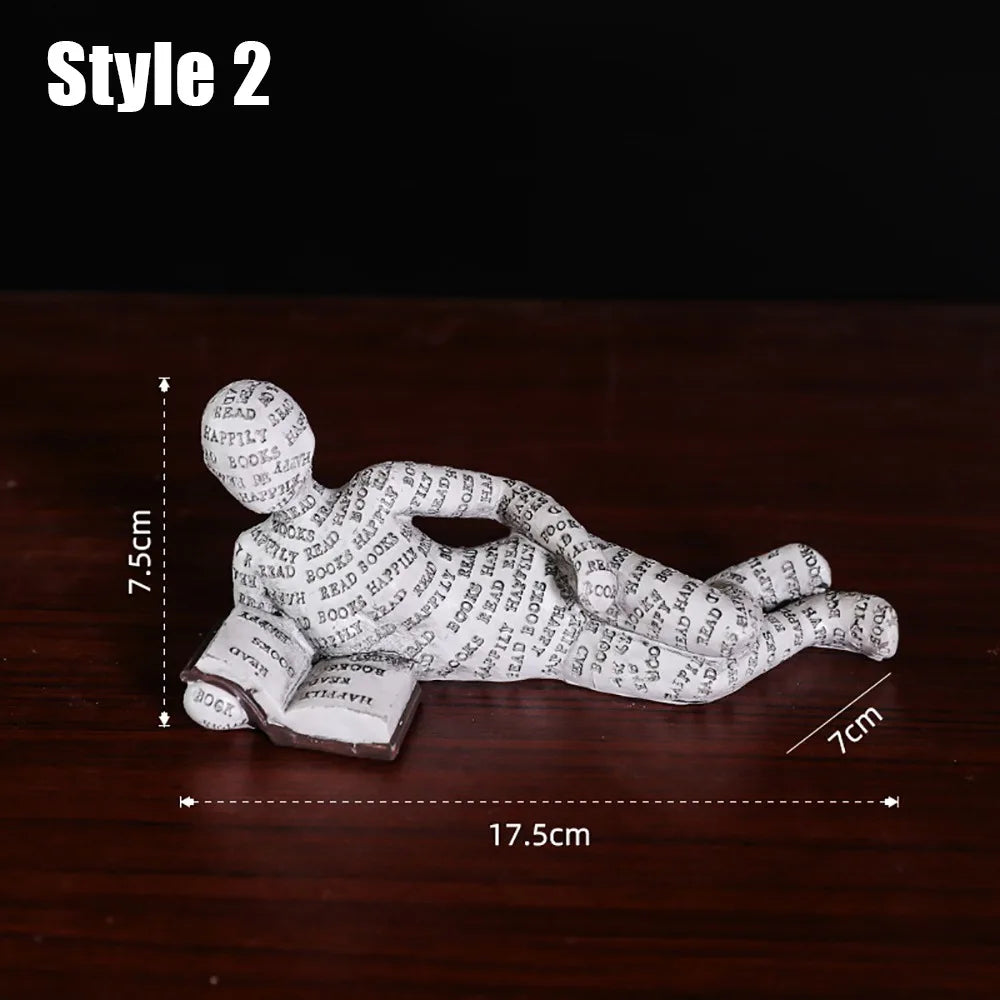 Reading Woman Figurine