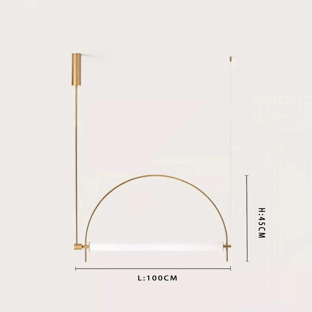 Minimalist Arc Pendant Lamp