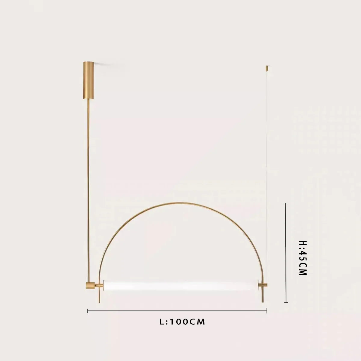 Minimalist Arc Pendant Lamp