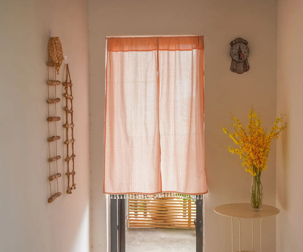 Japanese Cotton-Linen Curtains