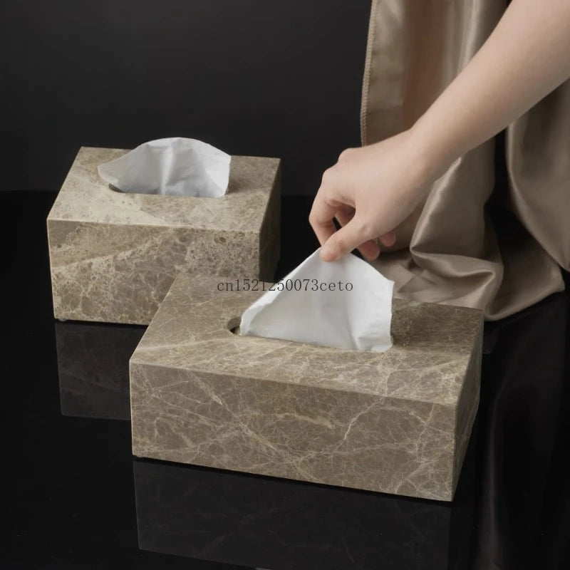 Nordic Marble Bathroom Set