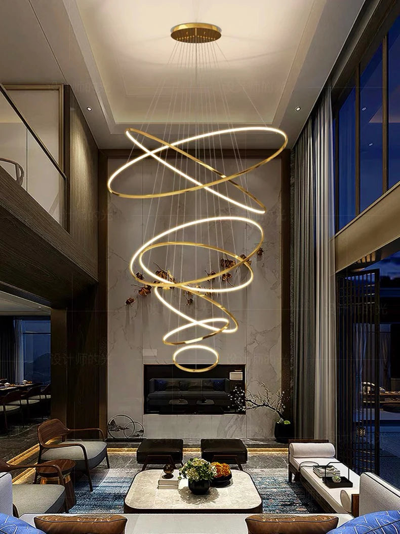 Nordic Acrylic Pendant Chandelier
