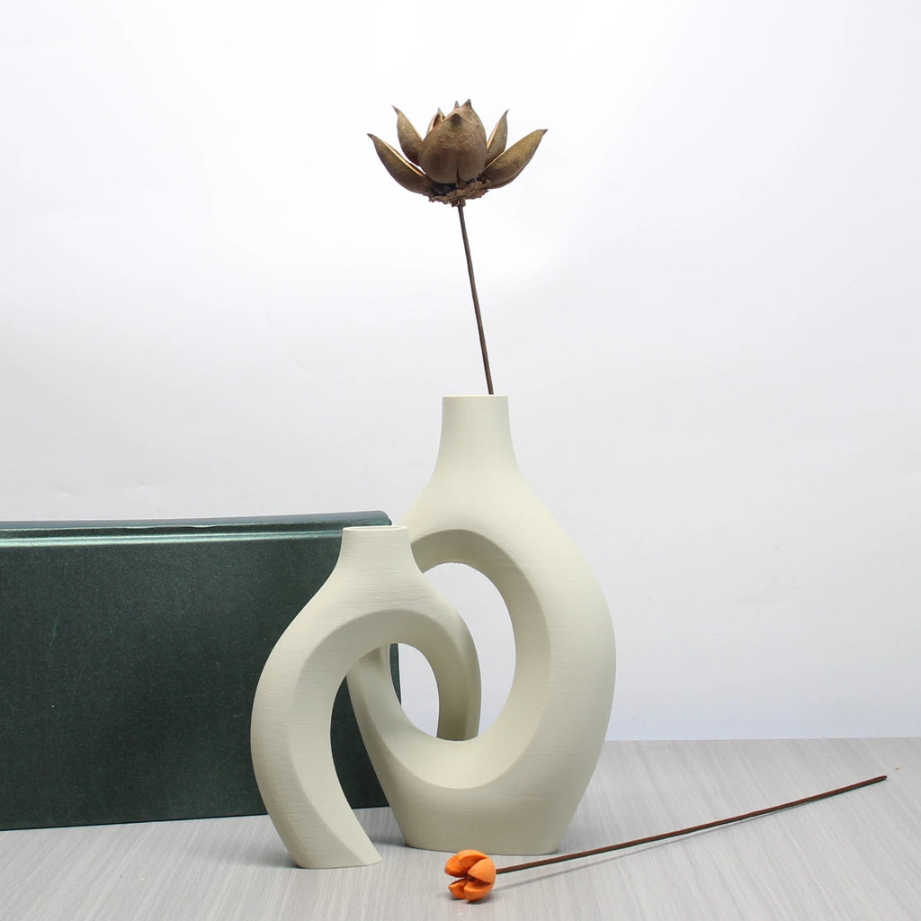 Bohemian Art Vase Set