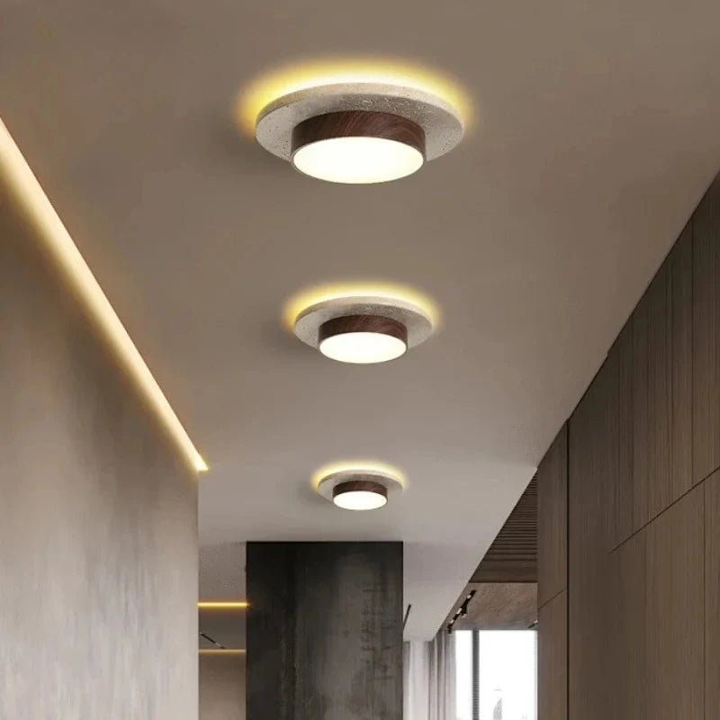 Wabi-Sabi Stone Ceiling Light