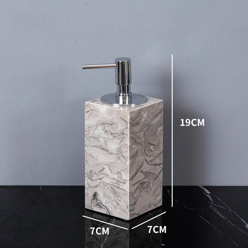 Elegant Marble Bathroom Set