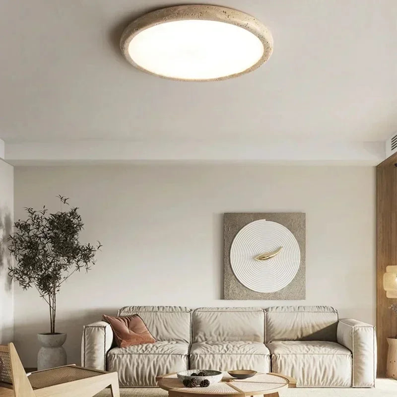 Wabi-Sabi Stone Pendant Lamp