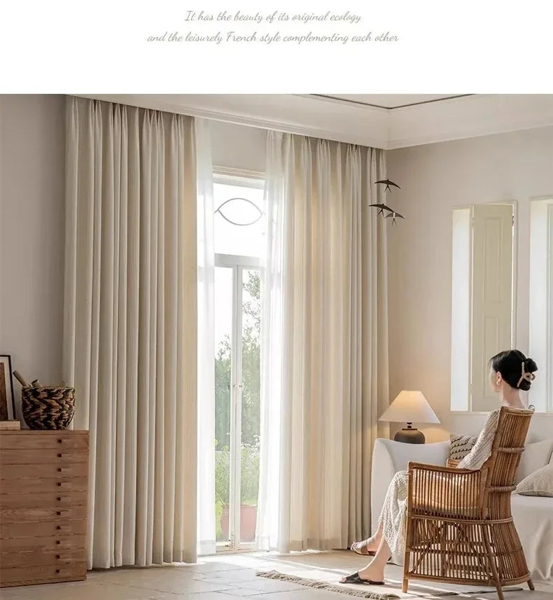 Japanese Gauze Sheer Curtains