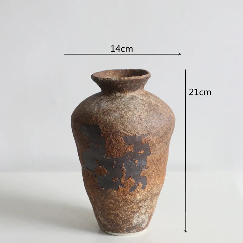 Coarse Pottery Zen Vase