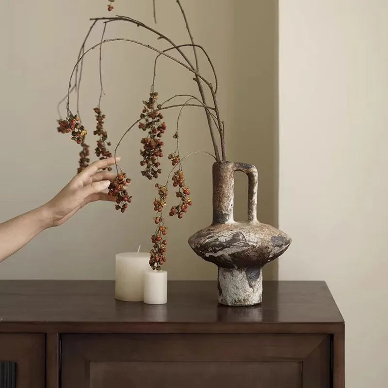 Coarse Pottery Zen Vase