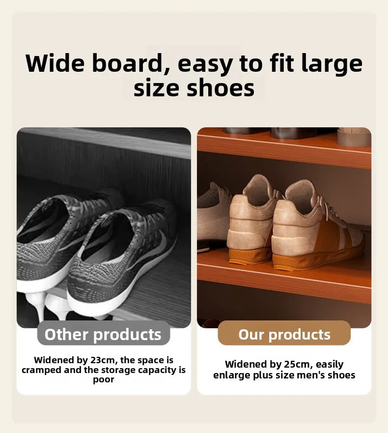 Bamboo Shoe Storage Cabinet