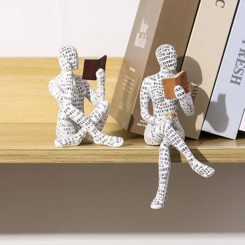 Reading Woman Figurine
