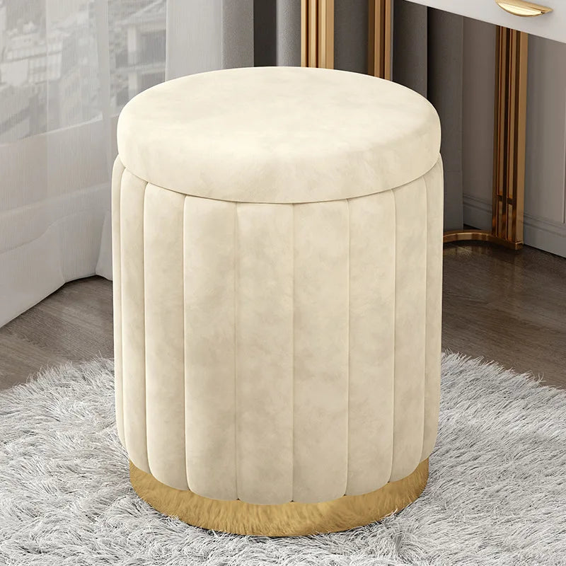 Wooden Vanity Stool