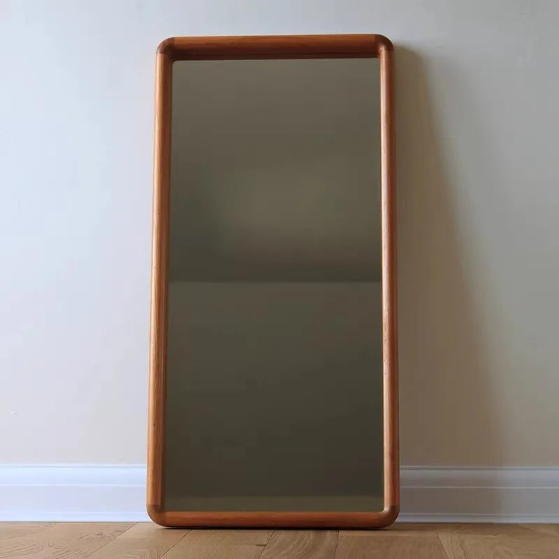 Round Full-Length Wall Mirror