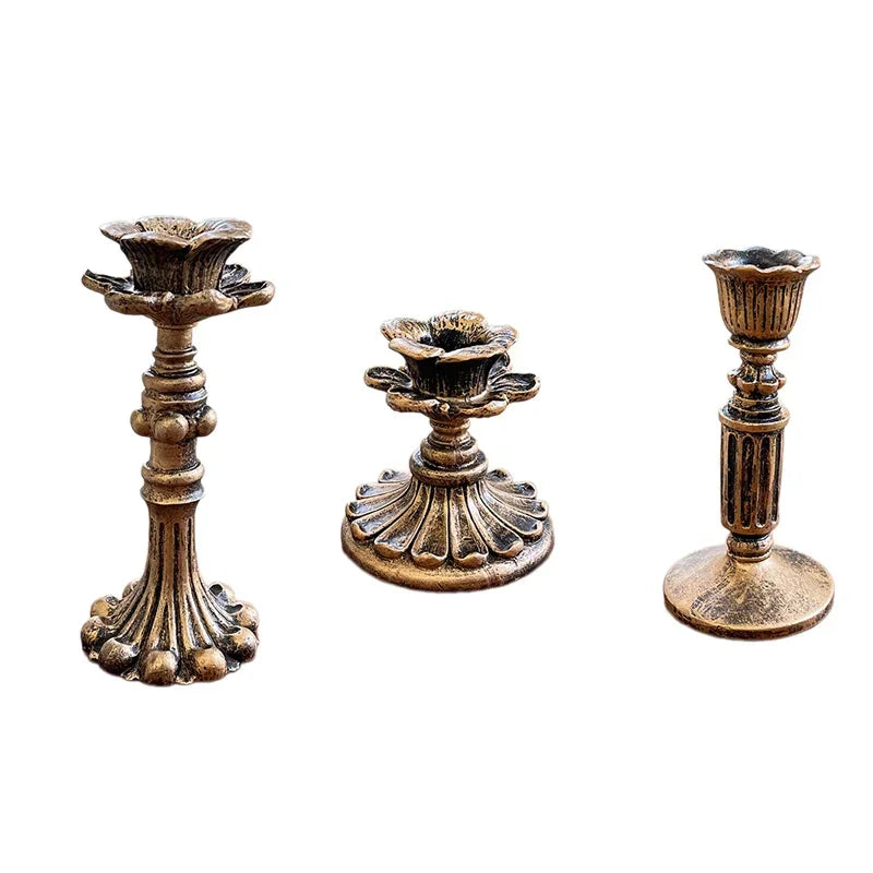 Vintage Resin Candlestick