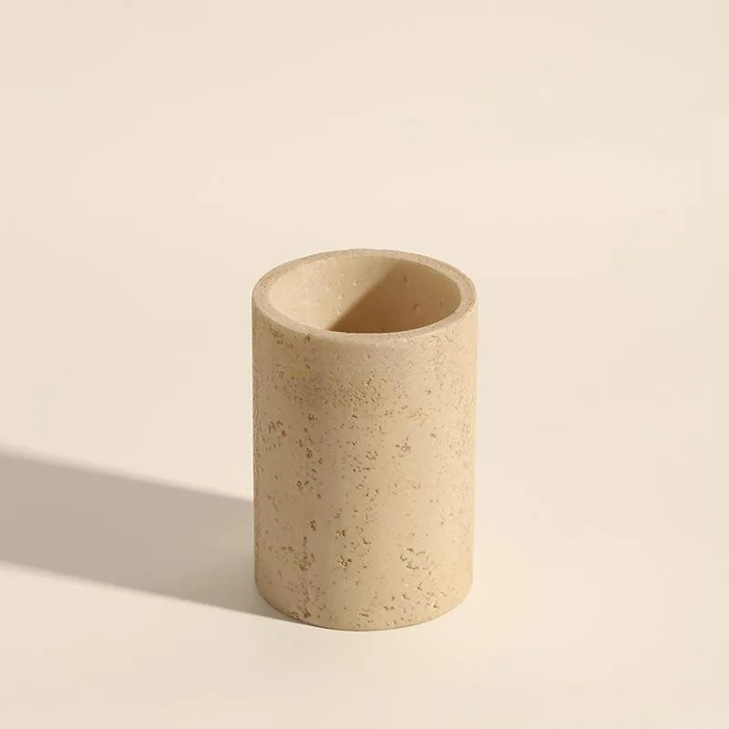 Limestone Bathroom Accessory Set