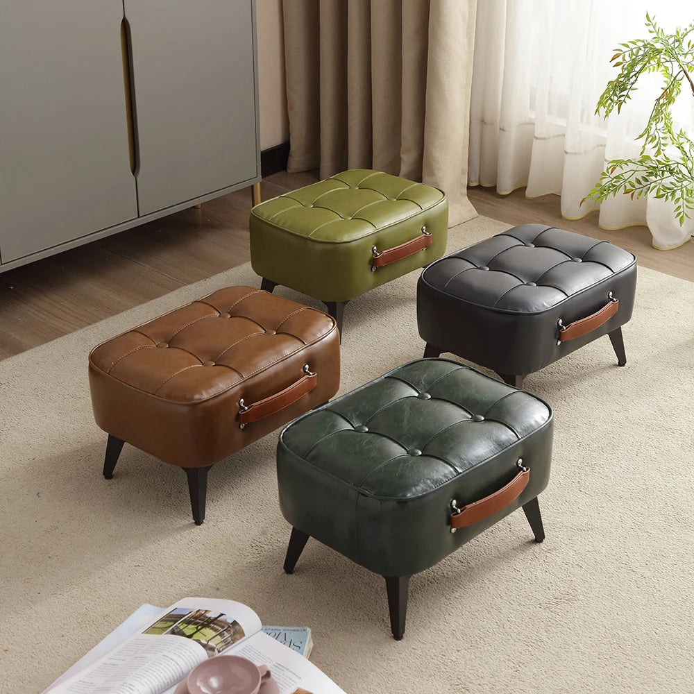 Wooden Shoe Bench Stool