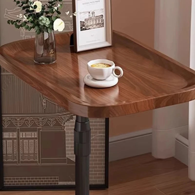 C-Shaped Sofa Side Table