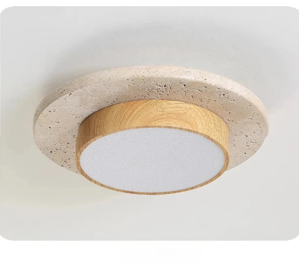 Wabi-Sabi Stone Ceiling Light