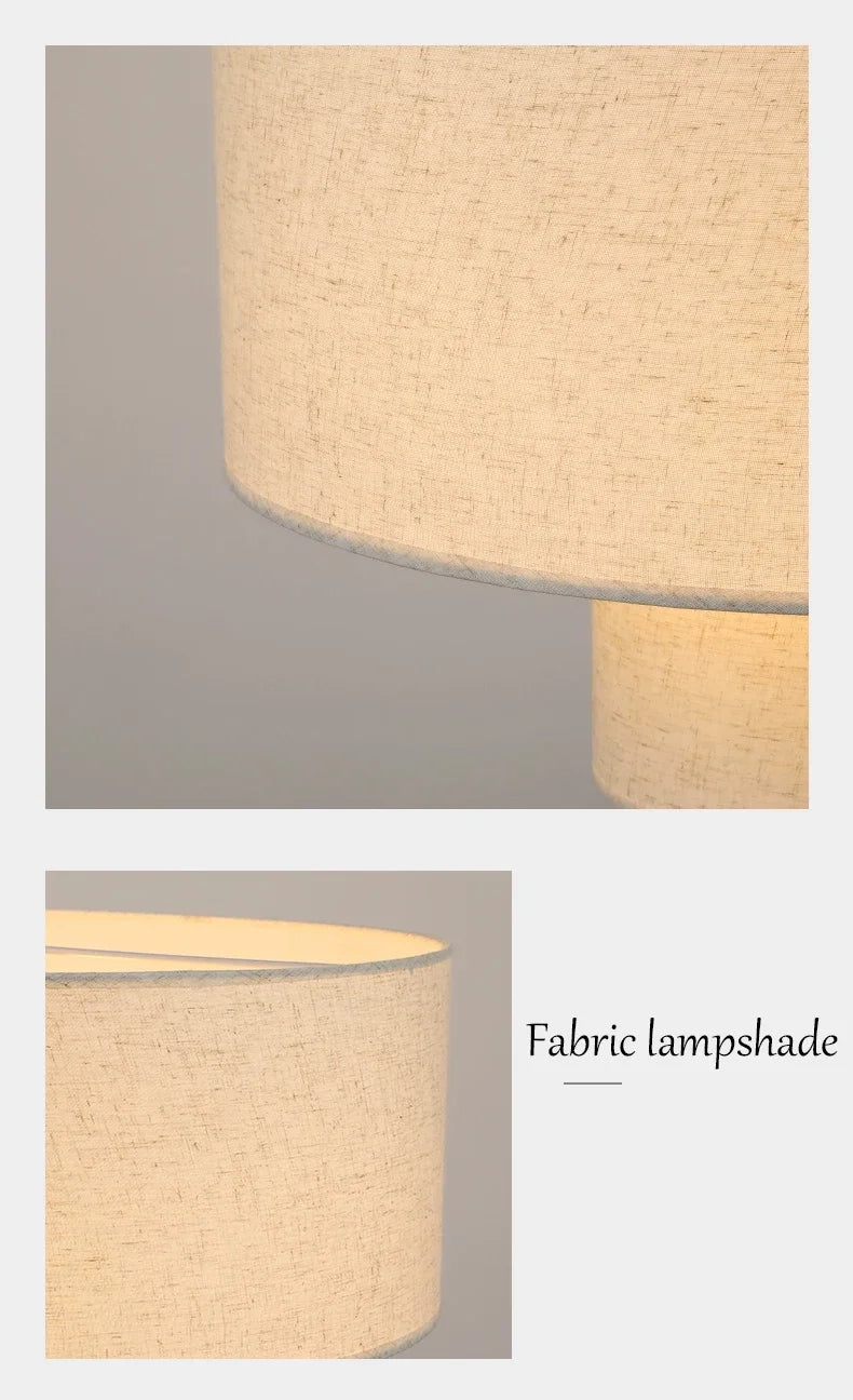 Wabi-Sabi Fabric Pendant Chandelier