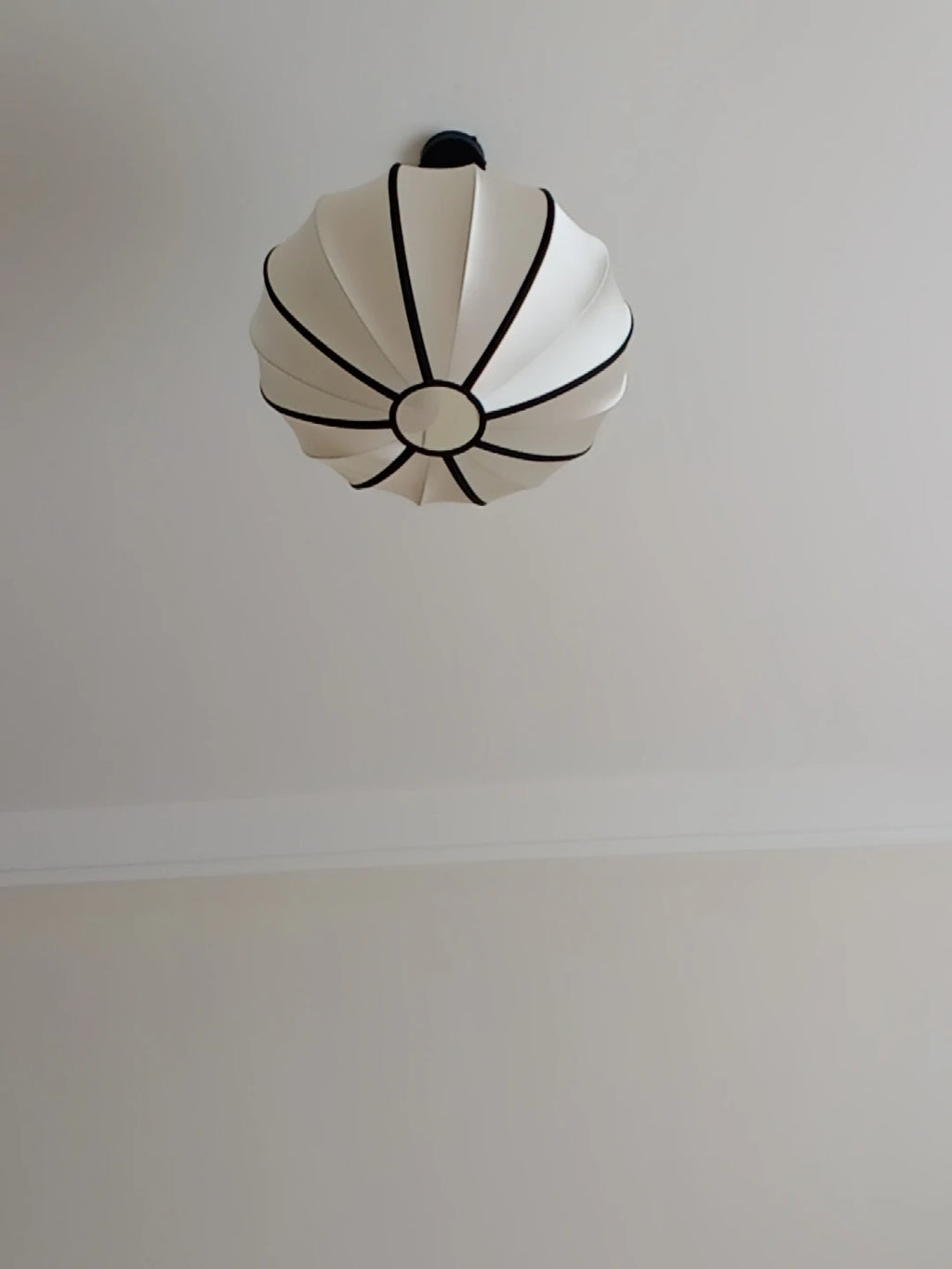 Wabi-Sabi Fabric Pendant Chandelier