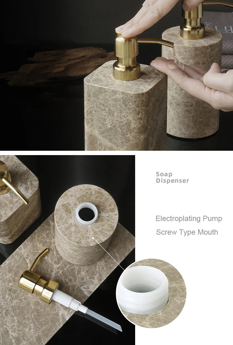 Emperador Light Marble Set