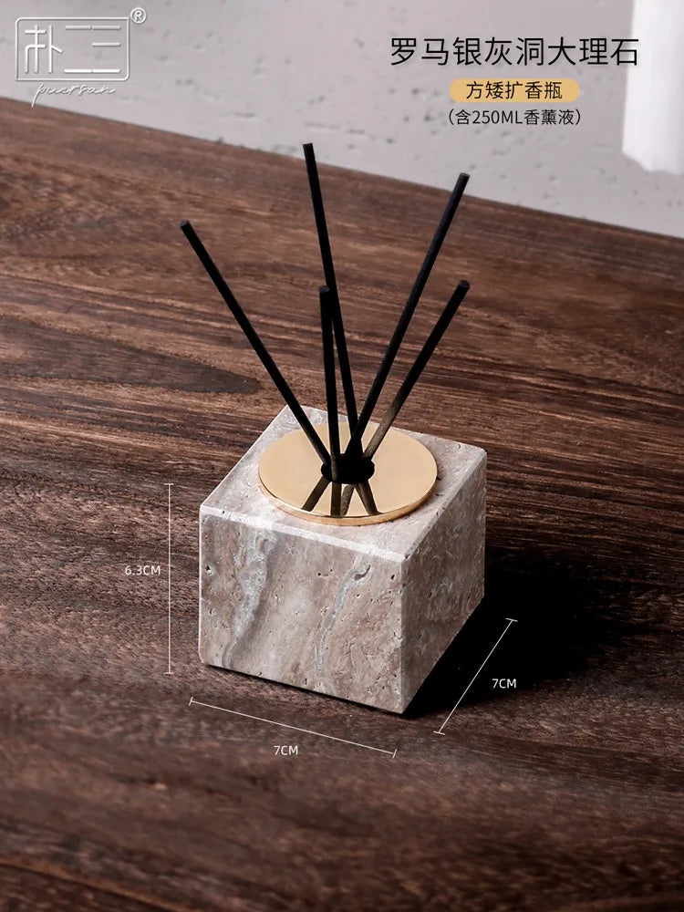 Luxury Travertine Reed Diffuser
