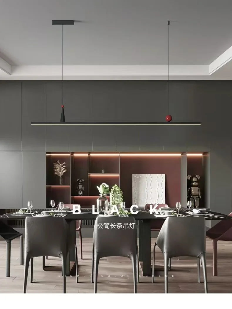 Minimalist Linear Pendant Light