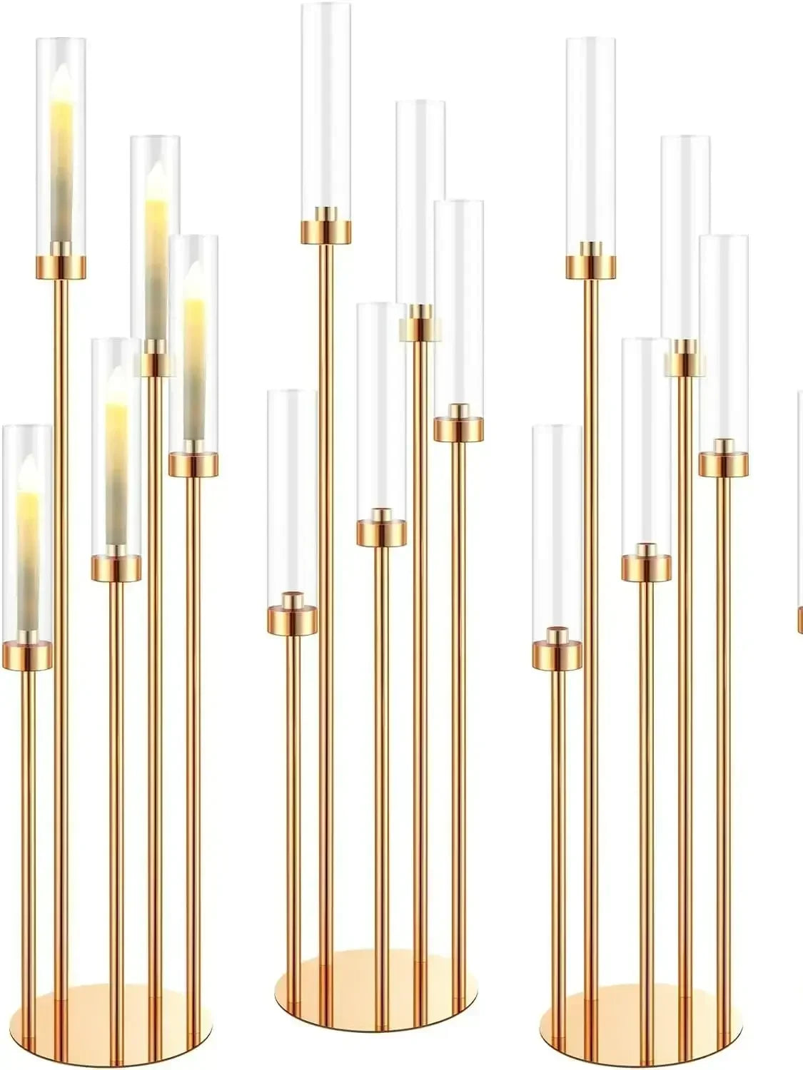 Tall Gold Candelabra