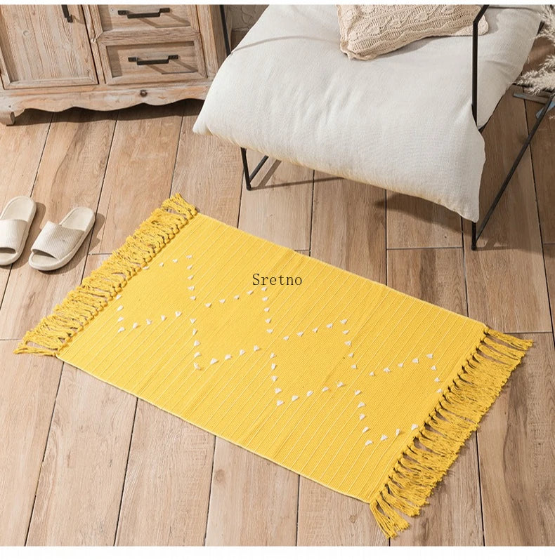 Cotton Nordic Area Rug