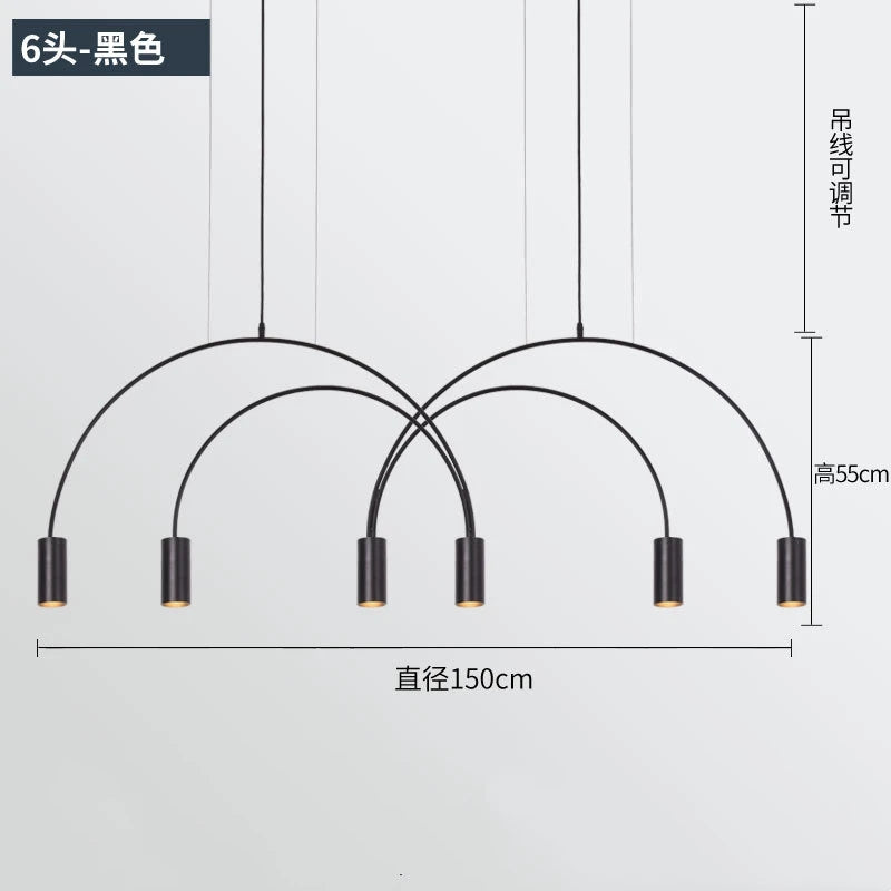Modern Arc Pendant Lamp