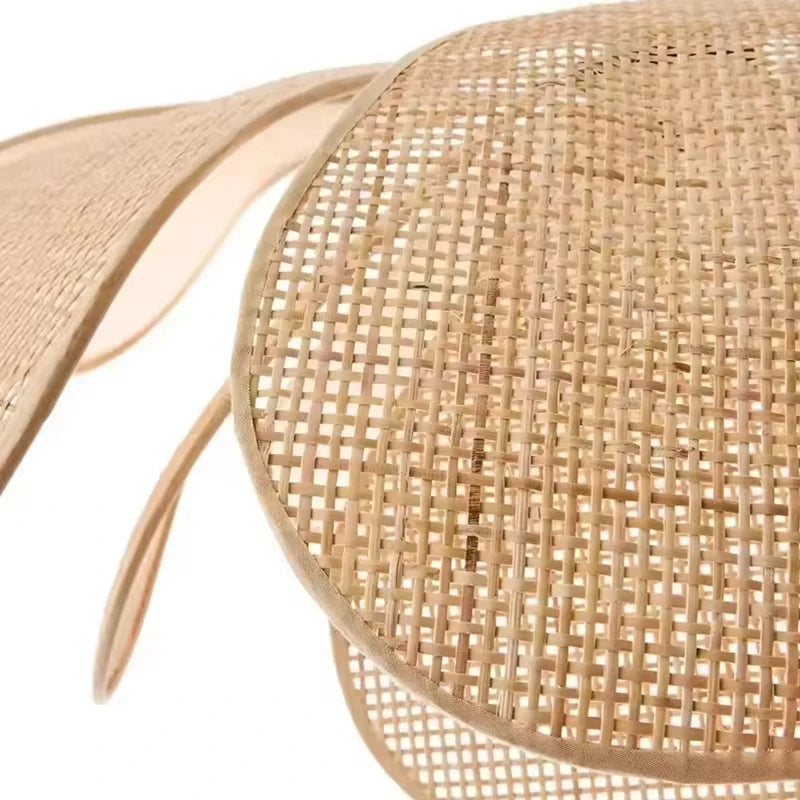Japanese Rattan Pendant Chandelier