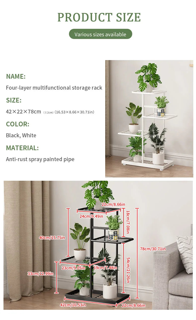Iron Flower Pot Stand