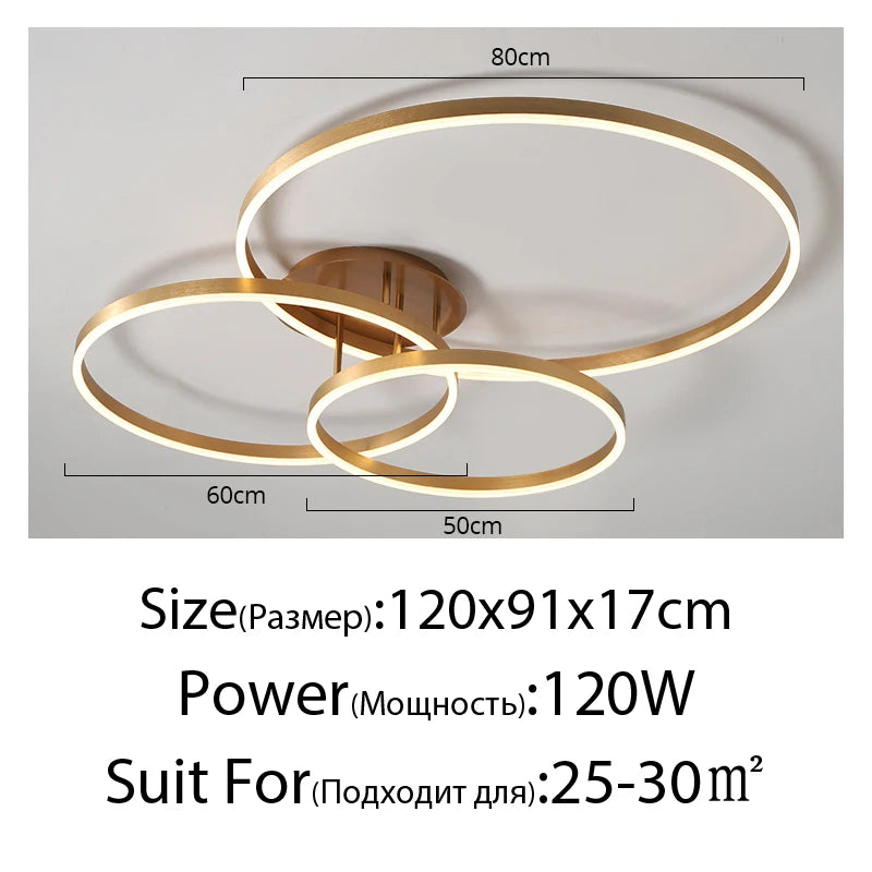 Nordic Acrylic Chandelier