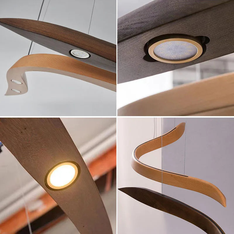 Modern Wood Pendant Lamp