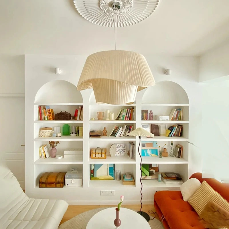 Wabi-Sabi Fabric Pendant Chandelier