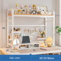 Wood Grid Bookshelf